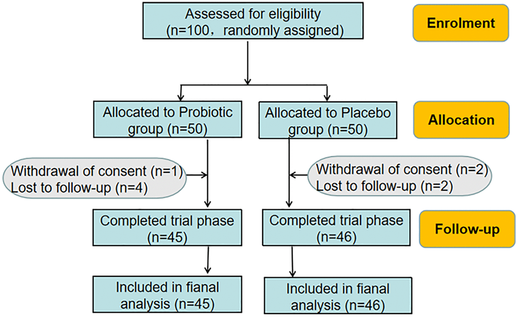 Flowchart of the trial.