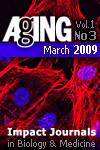 Aging-US Volume 1, Issue 3 Cover