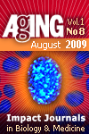 Aging-US Volume 1, Issue 8 Cover