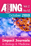 Aging-US Volume 2, Issue 10 Cover