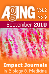 Aging-US Volume 2, Issue 9 Cover