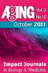 Aging-US Volume 3, Issue 10 Cover