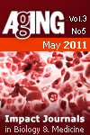 Aging-US Volume 3, Issue 5 Cover