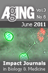 Aging-US Volume 3, Issue 6 Cover