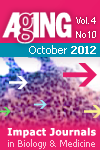 Aging-US Volume 4, Issue 10 Cover