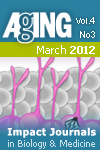 Aging-US Volume 4, Issue 3 Cover