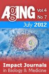 Aging-US Volume 4, Issue 7 Cover