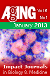 Aging-US Volume 5, Issue 1 Cover