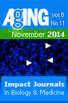 Aging-US Volume 6, Issue 11 Cover
