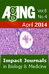 Aging-US Volume 6, Issue 4 Cover