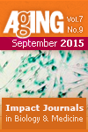 Aging-US Volume 7, Issue 9 Cover