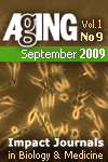 Aging-US Volume 1, Issue 9 Cover