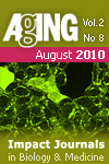 Aging-US Volume 2, Issue 8 Cover