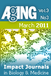 Aging-US Volume 3, Issue 3 Cover